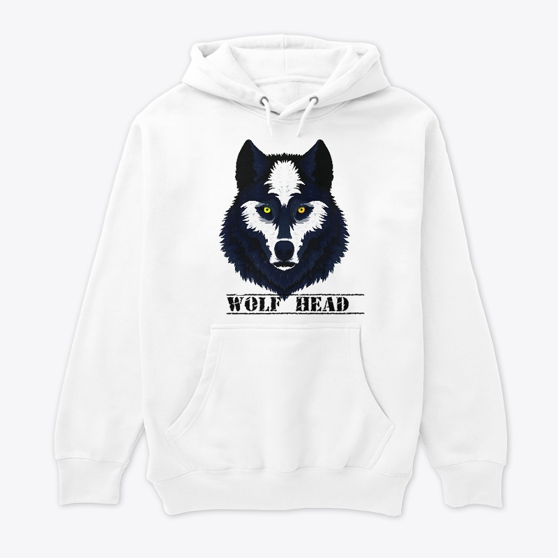 Wolf head silhouette