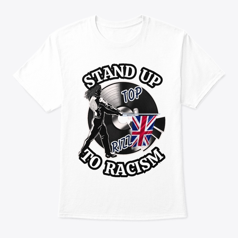 TOP RIZZ LOGO - STAND UP TO RACISM