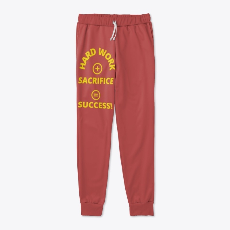 Hard Work + sacrifice =Success(Yellow)