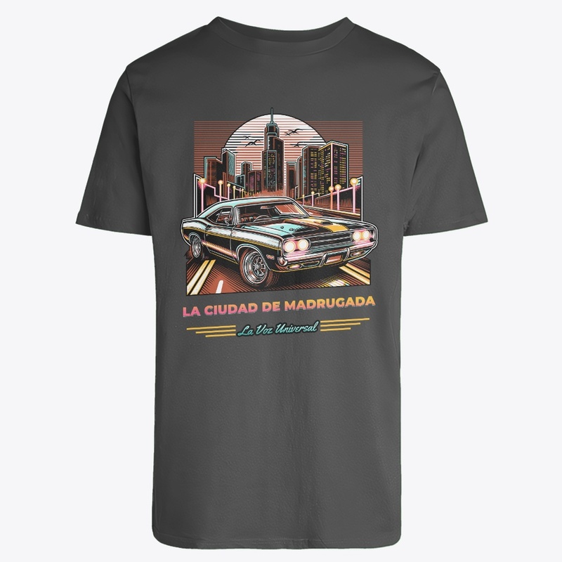 la ciudad de madrugada vintage