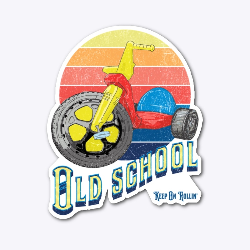 Old School vintage illustrated design