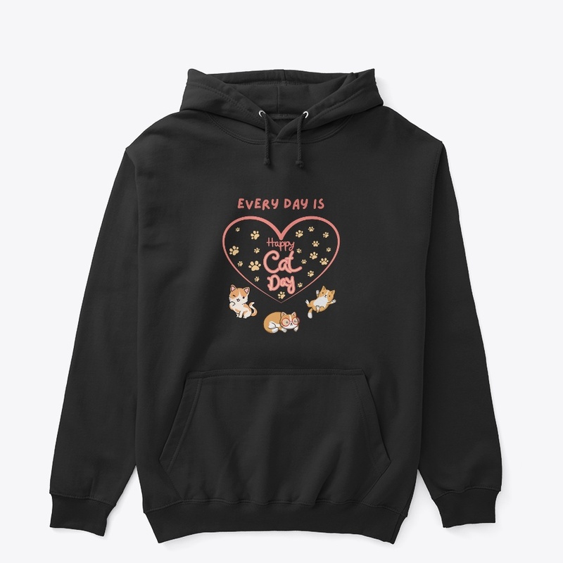 Cat day t-shirt and hoodie man/women 