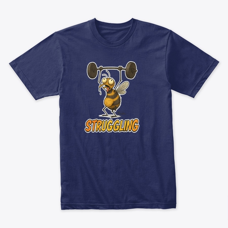 Struggling Bee T-Shirt | TV Salhia