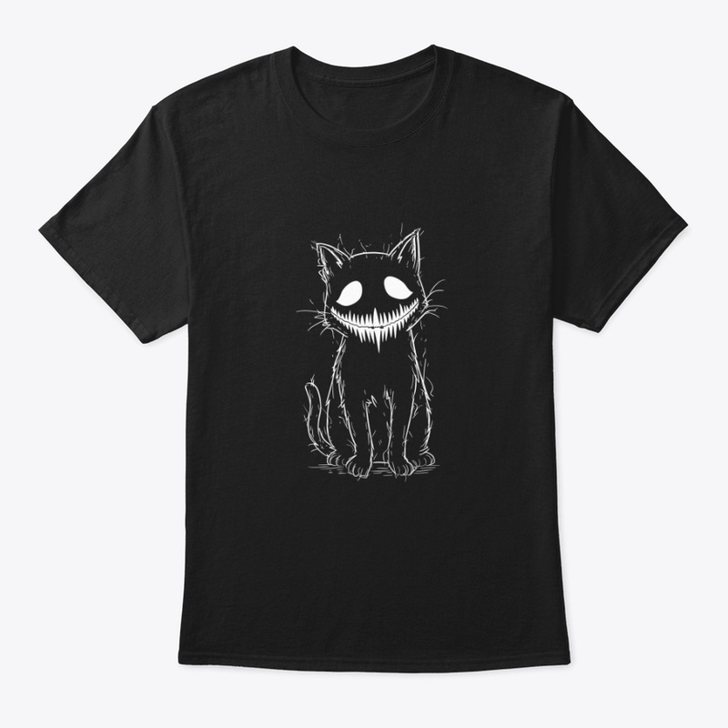 Minimal Spooky Cat