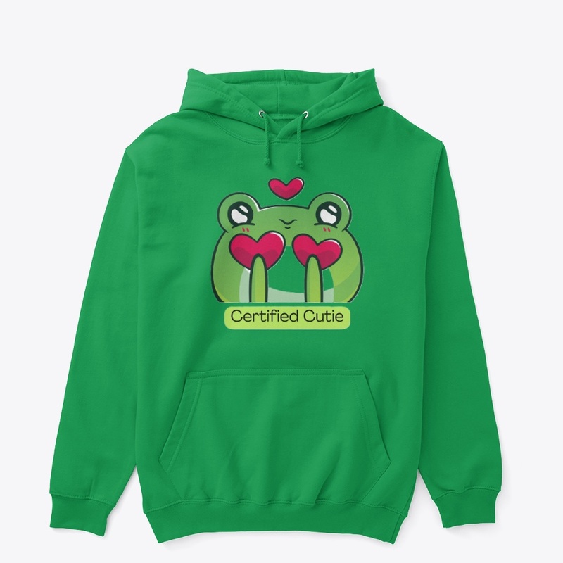 Minimal Frog Hoodie