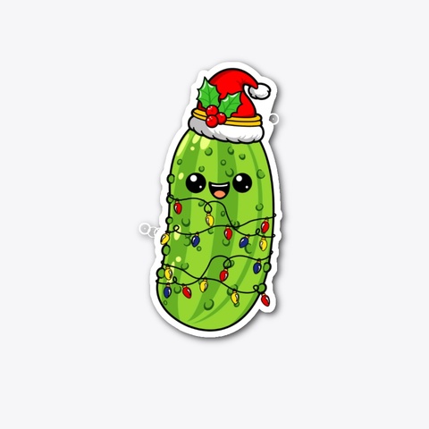 In A "Pickle" This Christmas Standard Maglietta Front