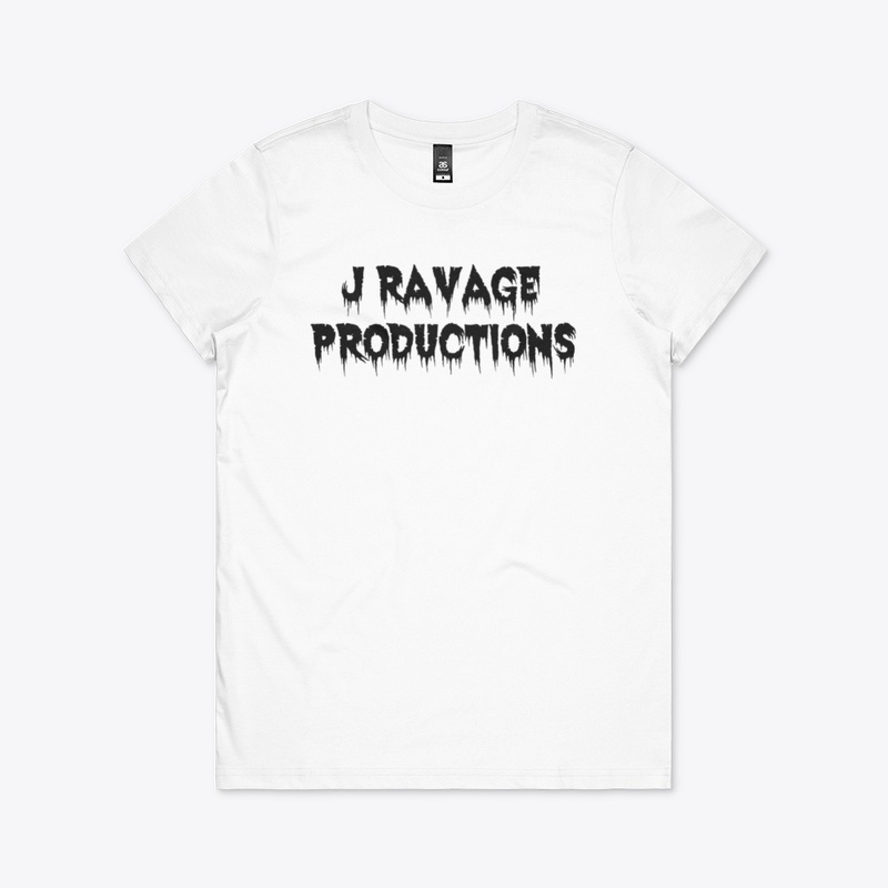 J Ravage Productions Black Text
