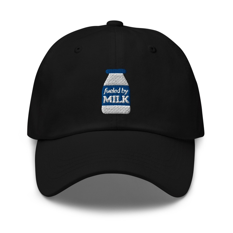 Fueled By Milk Dad Hat