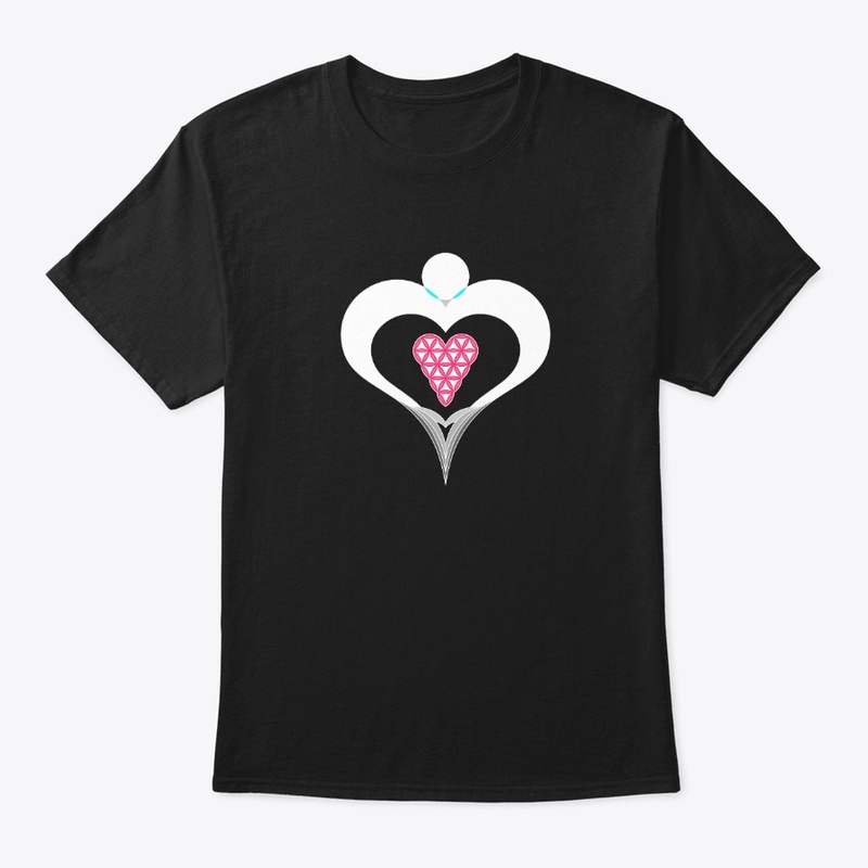 Heart angel - Heart of Life, White-Red