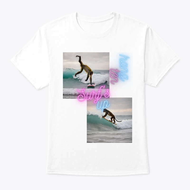 Monkey surfing 