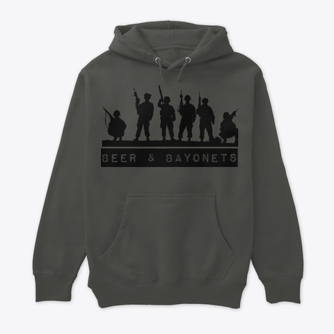 B&B Silhouette Edition Dark Grey Heather Camiseta Front