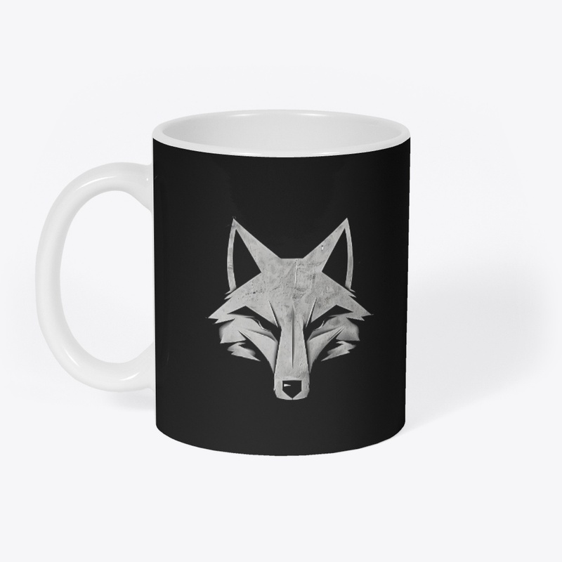 Minimalist Geometric Fox Art