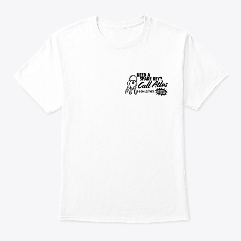 Atlus - Spare Key White Tee