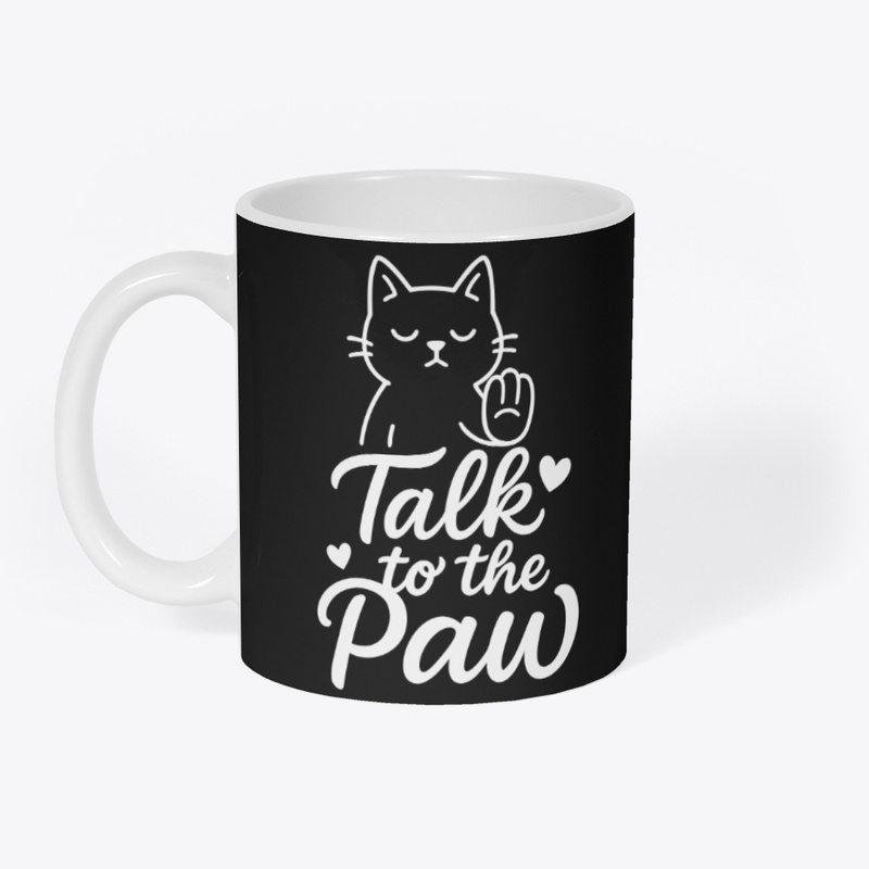 Calm Paw Gesture Kitty