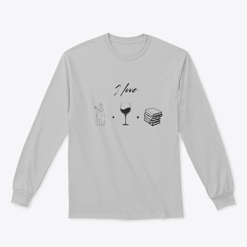 I love cats, wine and books