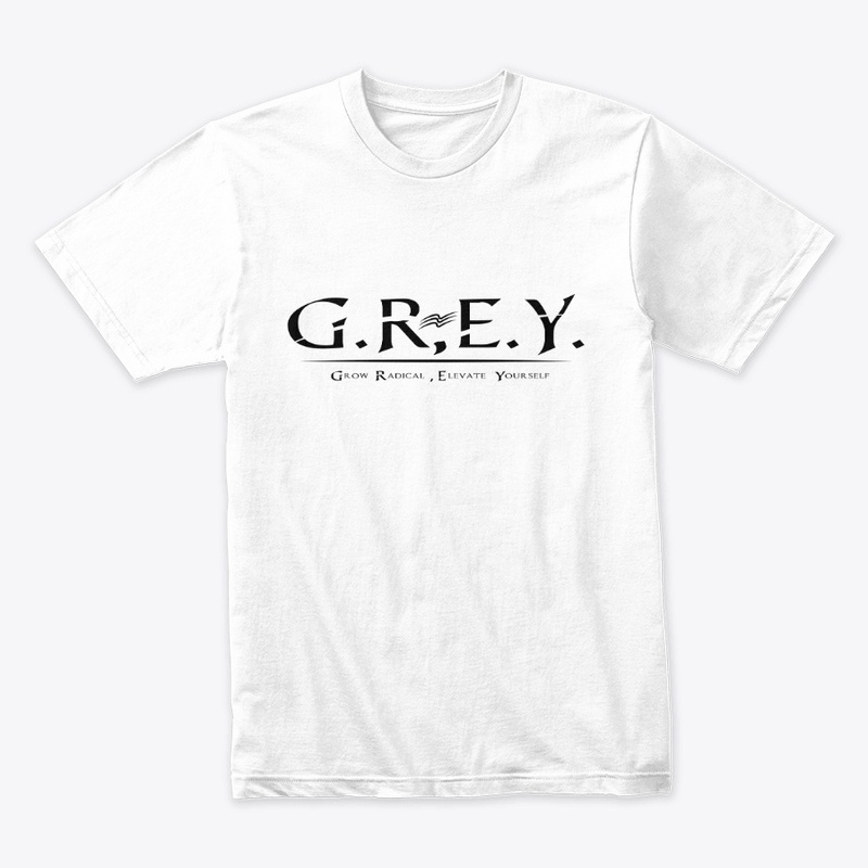 G.R.E.Y. Black Logo