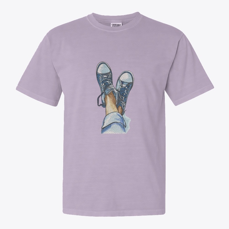 Shoes t-shirt 