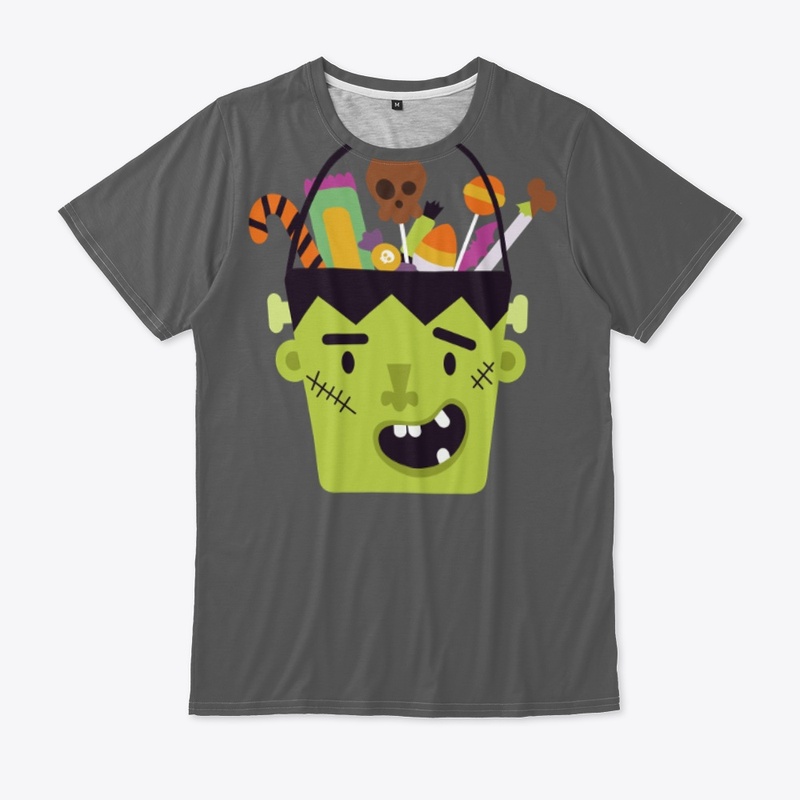  Frankenstein's Head Candy Bucket