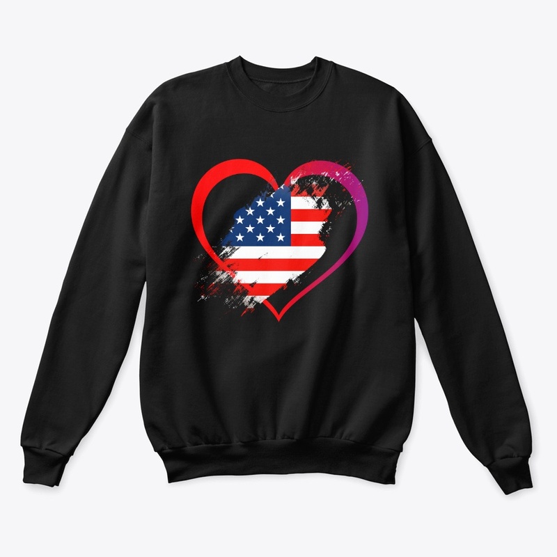 American Heart Flag Tee