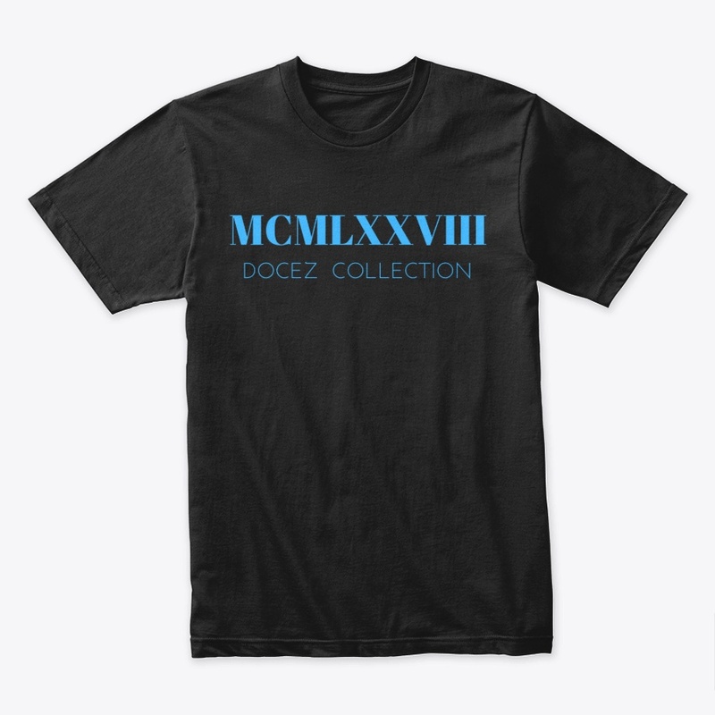 Roman Numerals Light Blue Collection