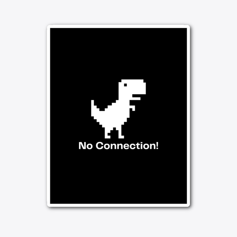 No Internet Connection dinosaur Game