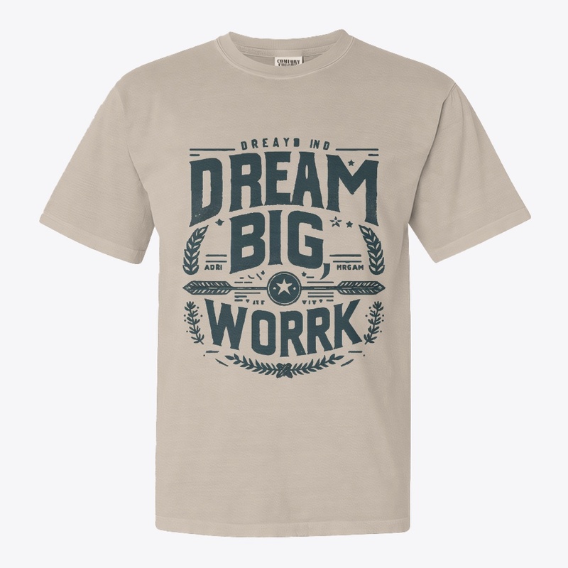 Dream Big Typography
