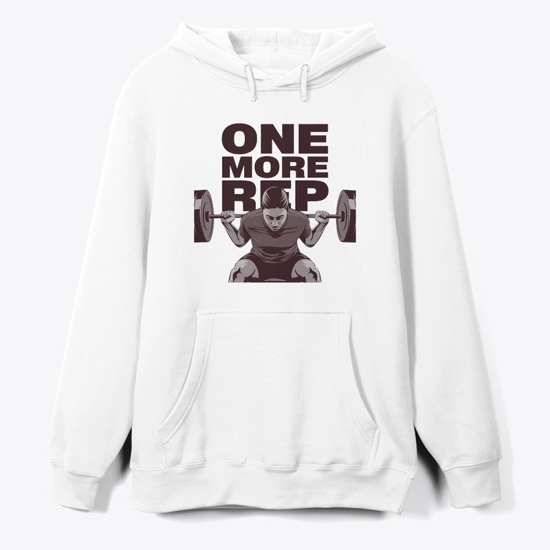 One More Rep – motivational t-shirt
