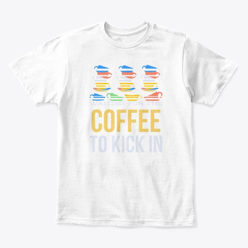 waiting for the coffee to kick in !
