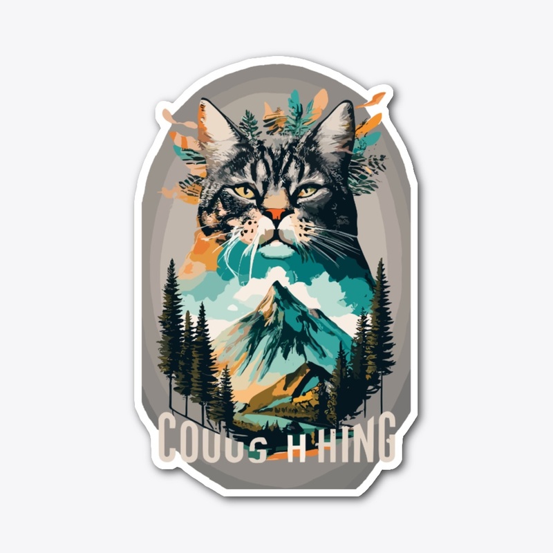 Design with "Cat coughing"