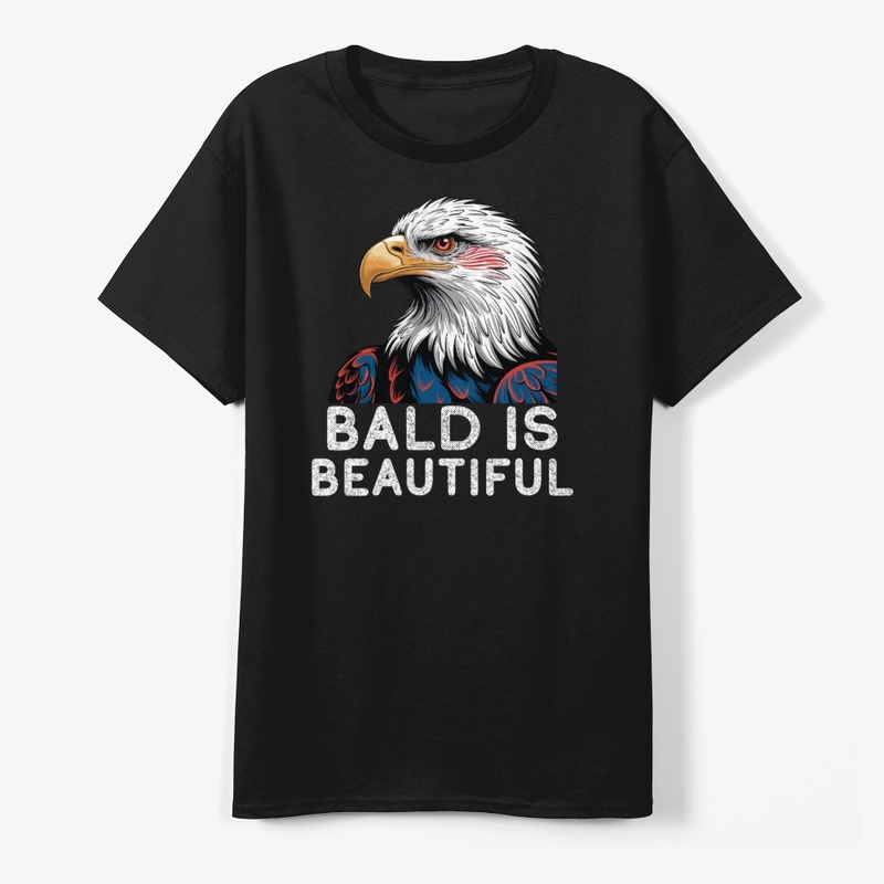 Bald Is Beautiful, American Flag Eagle 
