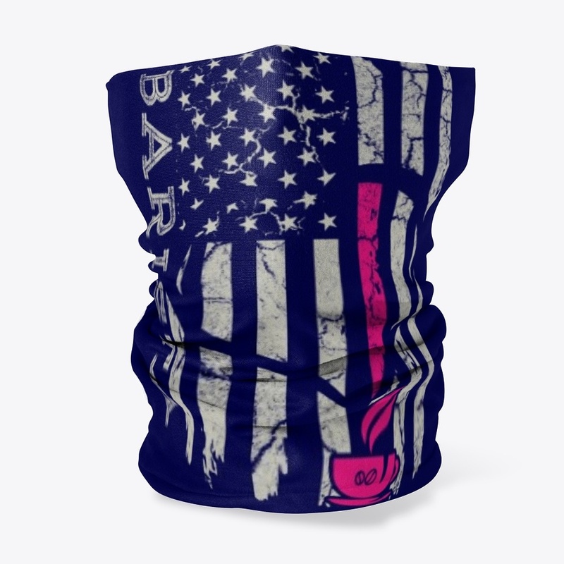 US Flag Barista Blanket