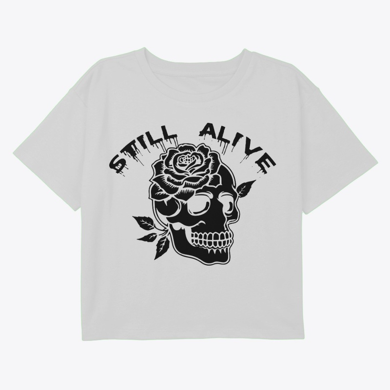 5.	Floral skull design 
