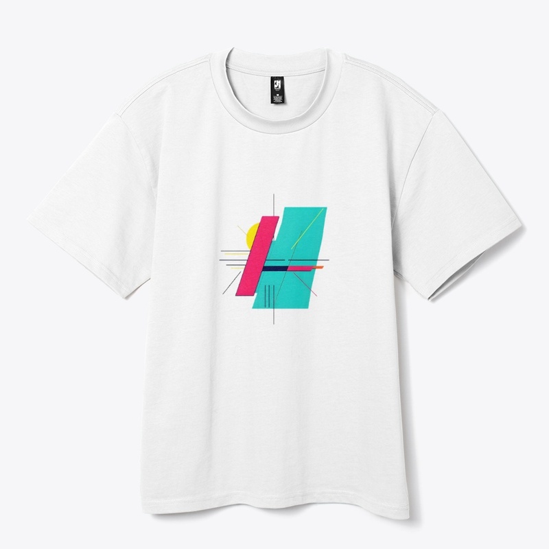 Vibrant art T-shirt design