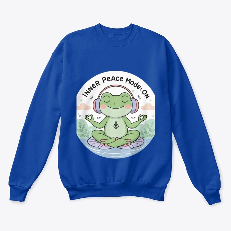 Inner Peace Mode Frog Tee