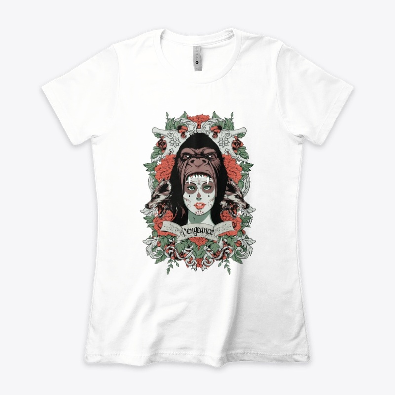 Craze Uk | Gorilla Woman Vengeance Tees