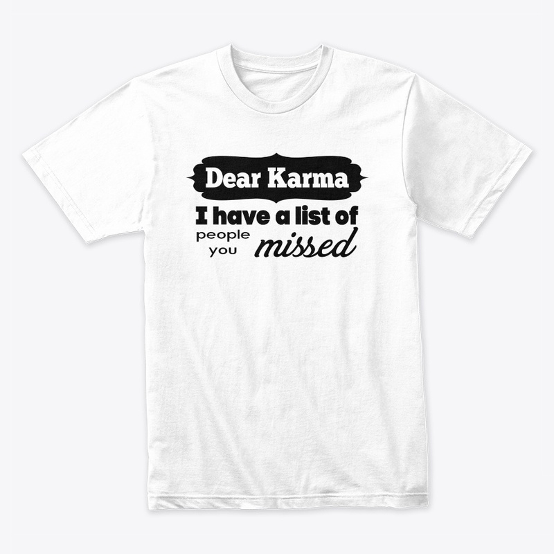 Karma I have a list
