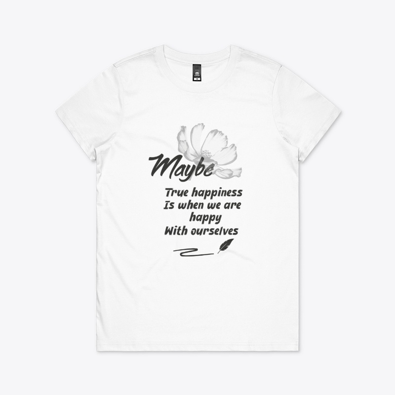 Maybe true happiness by Adwa