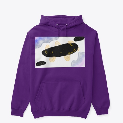 Space Face Purple Camiseta Front