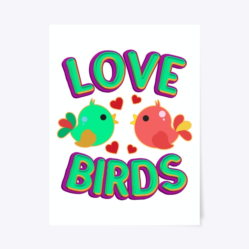 Love Birds For Couple Valentine Day Gift