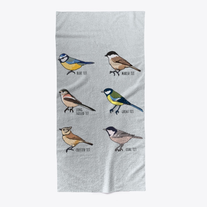 Tit Bird Collection Ornithology Gift