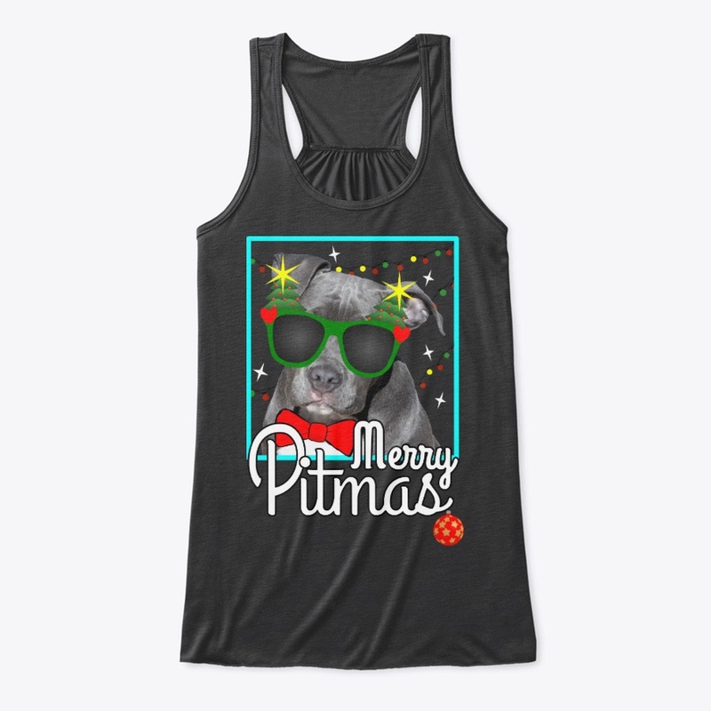 Pitbull Shirt Pit Bull Dog Christmas