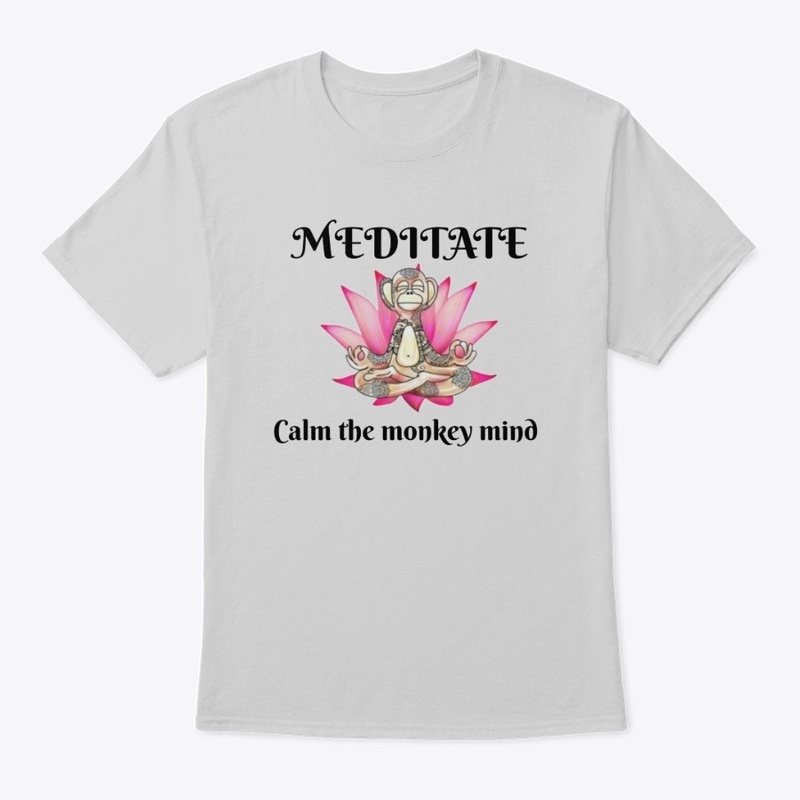 #Meditate calm the monkey mind