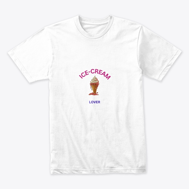 ice cream lover t shirt