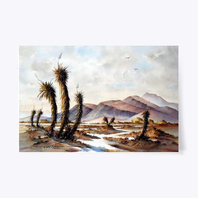 Yuccas and Clouds
