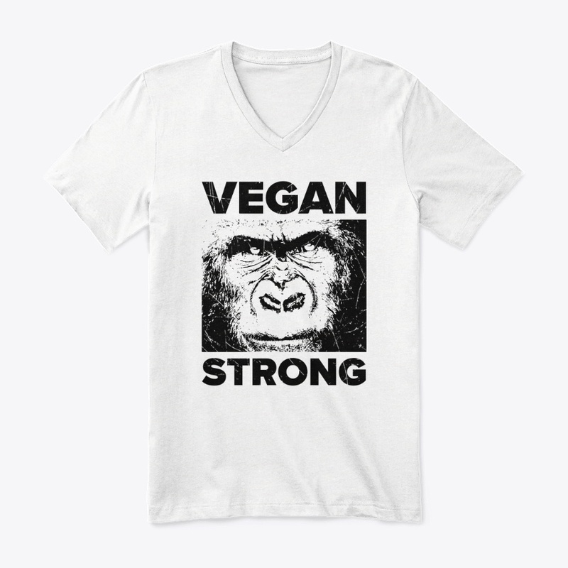 Go Vegan Strong Gorilla