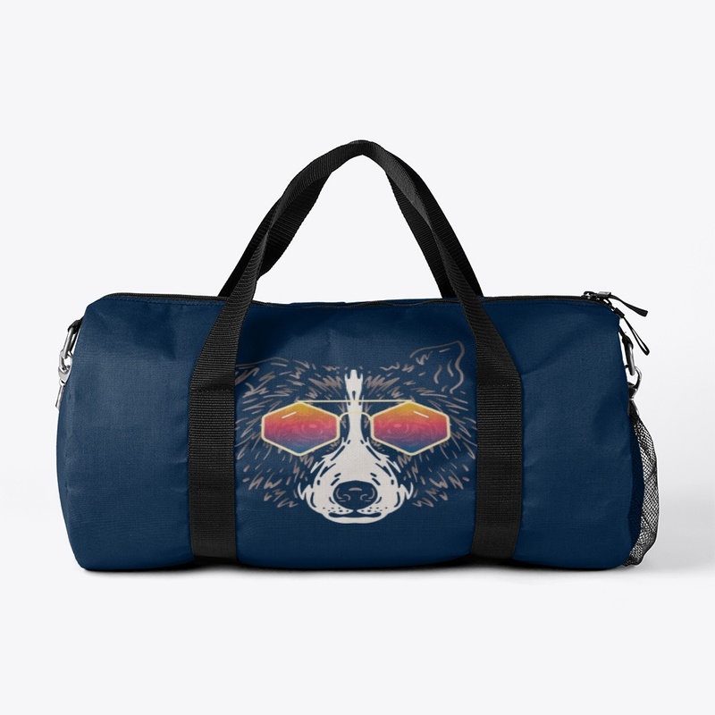 Cute Dog in Sunglasses (Colored+sg03)