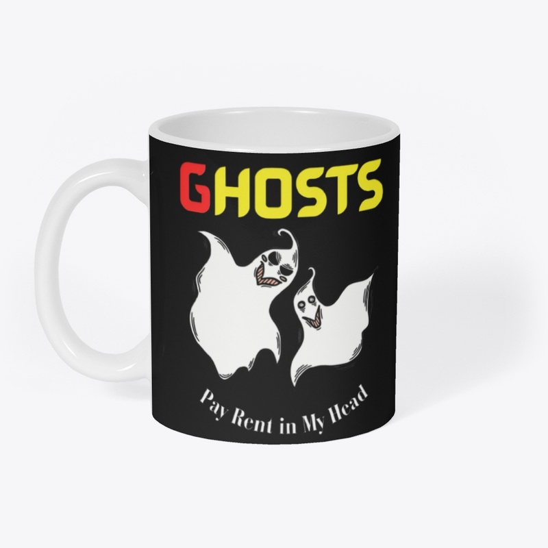 Gen Z Ghost Living Rent Free Funny Humor