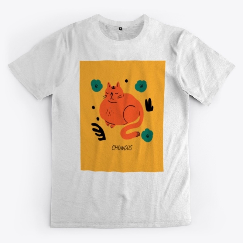 Funny Chungus Fat Cat T-shirt