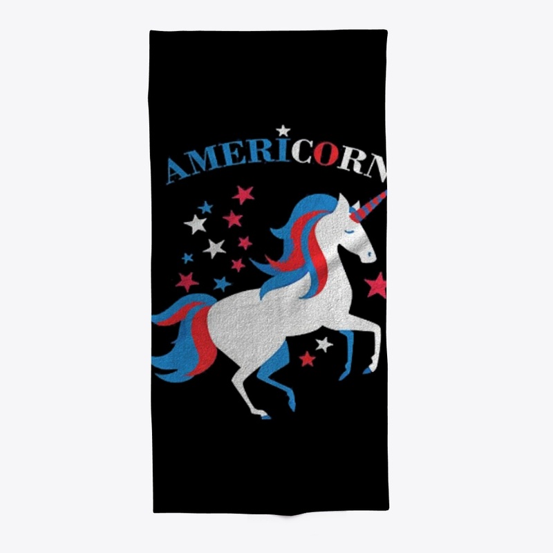 American Flag Unicorn Americorn