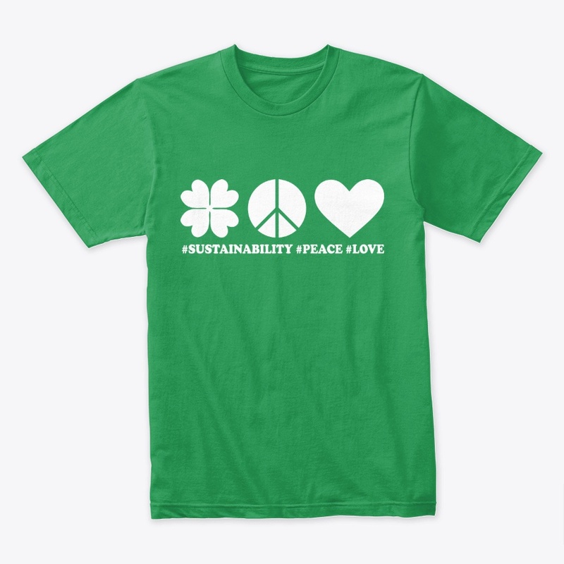 #White - Sustainability, Peace, & Love